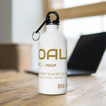 Load image into Gallery viewer, BIG CAT GK Definition Stainless Steel Water Bottle