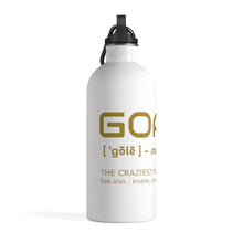Load image into Gallery viewer, BIG CAT GK Definition Stainless Steel Water Bottle
