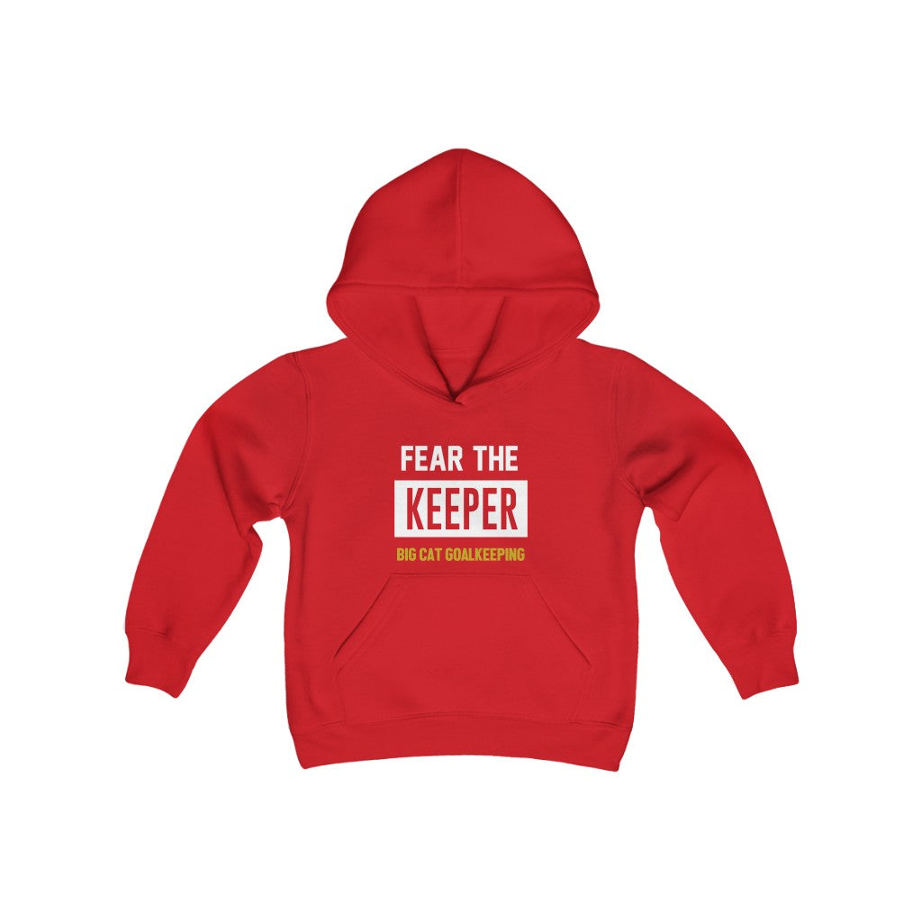 BIG CAT GK - Fear the Keeper Youth Heavy Hood Sweatshirt